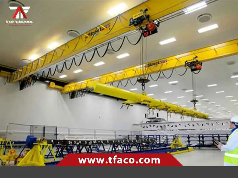 دستورالعمل‌های ایمنی جرثقیل سقفی